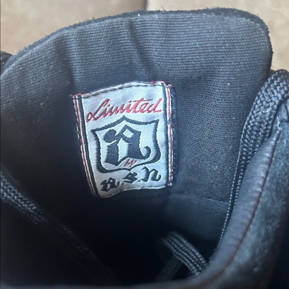 Ash Black Suede Wedge Boots - Picture 6 of 7